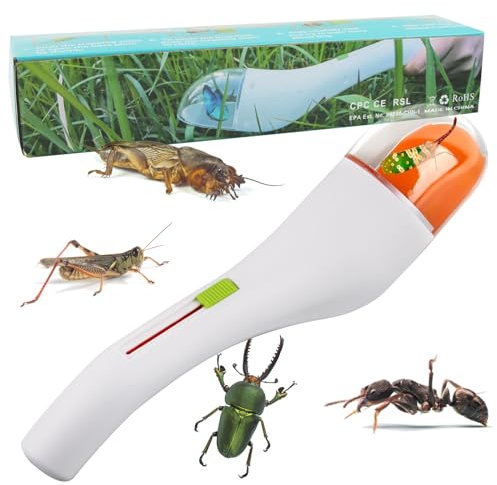 Piège à Insectes, RosyFate Attrape-Insectes, Observatoire à Insectes, Attrape Insectes Vivants, Piège à Insectes Rampants, pour Petits Insectes