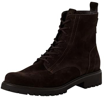 Tamaris Stivali da donna piatti, Mocca Suede, 40 EU