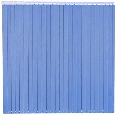 LRYELWA Lamellenvorhang Komplettset Vertikaljalousie Verdunkelungsgardine Lamellen Jalousie Sonnenschutz Schiebevorhang für Tür und Fenster,mit Zubehör,Anpassbare Größe und Farbe (130cm x 135cm)