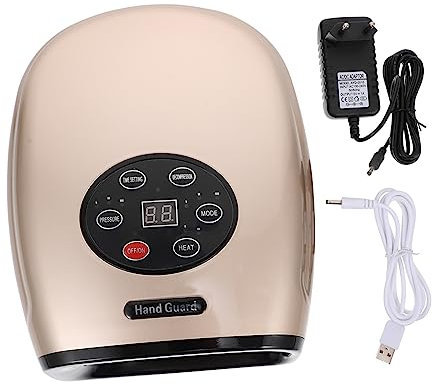 ERINGOGO Elektrisches Handmassagegerät Hand-physiotherapiegerät Mit Wärmefunktion Kompakt Leicht Und Langlebig Zur Schmerzlinderung Und Muskelentspannung Von Hand Und Handgelenk