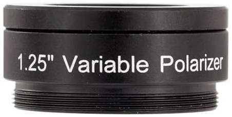 Gosera Advanced 1.25-Inch Polarizing Telescope Filter for Detailed Viewing of Moon and Planets, Essential for Astronomy Enthusiasts 5P9864