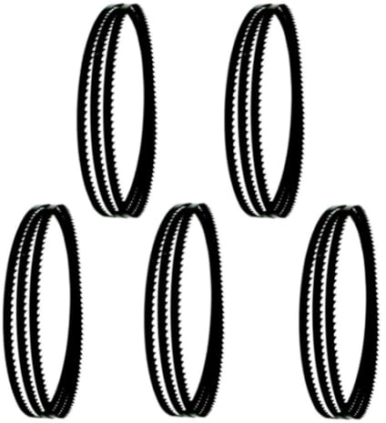 5 st 2120x9,5x0, mm bandsågblad 10 TPI kolfiberbandsågblad 83-1/2x3/8x0,020 sågblad