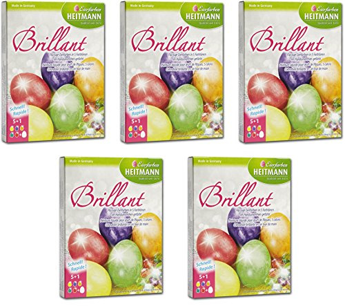 HEITMANN Eierfarben (5, Brillant)