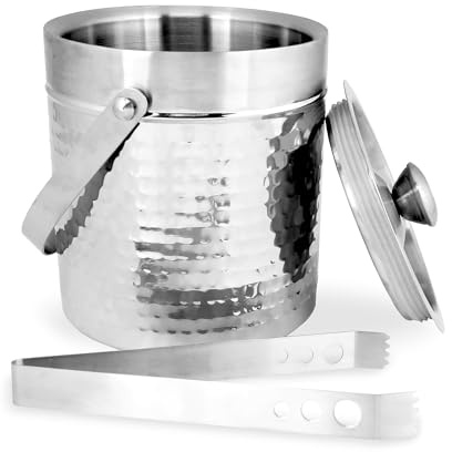 Chef Craft Double Walled Stainless Steel Ice Bucket