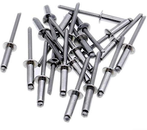 M4 (4mm x 14mm) Dome Blind Rivet - Stainless Steel (A2) (Pack of 20)