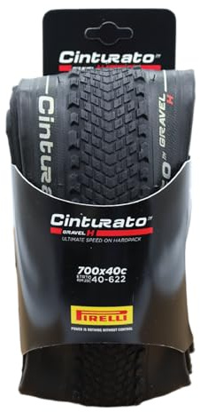 Pirelli Cinturato Gravel H Bike Tyre, Size 35-622, Black