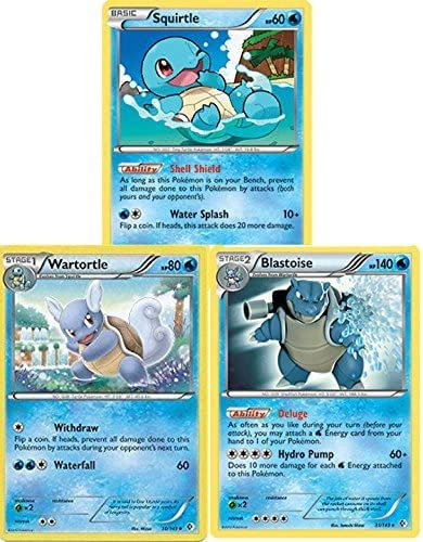 Blastoise 31/149 – Grenzen überkreuzt – Pokemon Evolution-3-Kartenlos – selten – Stufe 2
