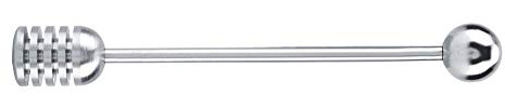 2 Pcs Honey Dipper, Stainless Steel Honey Dipper Stick Honey and Syrup Dippers Honey Spoon Honeycomb Stick Spoon Stirrer Spoon Mixing Stick Tool