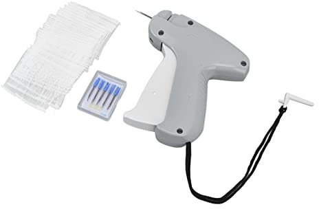 BuyWeek Etikettierpistole, Kleidung Etikettiergerät Kompakte Etikettiermaschine mit 5 Ersatznadeln, Preisschilder Kleidungsetikettiermaschine
