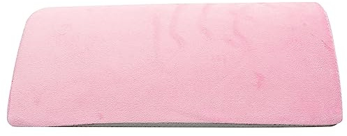 MAGICLULU Kniekissen Fußstütze Unter Dem Schreibtisch Verstellbarer Memory-Schaum-Fußhocker Für Bürostuhl Gaming-Stuhl Ergonomisches Design Für Rücken Hüfte Rosa Bürofußstütze