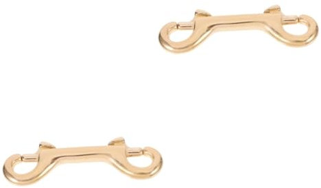 Operitacx 2stücke Brass Lobster Clasp Mit Drehbarem Trigger Für Taschen Und Gurte Rostfreies Material Für Schnelles Anbringen Und Abnehmen Von Gurten Und Zubehör