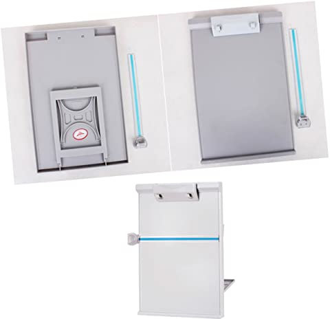 VILLCASE Buchständer Leseständer Verstellbarer Buchhalter Für Dokument Entwurf Musikpapier Schreibtischhalter Hände Frei Typing Leserahmen Aus Abs-material Stabiler Bücherverständer