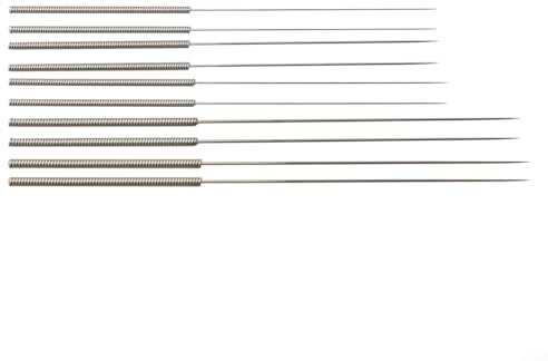 10-teiliges Set aus flexiblen Metallnadeln für 3D-Drucker für Düsenreinigungs- und Wartungsaufgaben (A)
