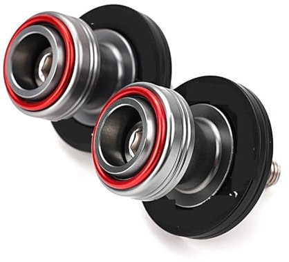 Montageständer für Motorrad FIT Für Suzuki GSX-S750 GSXS750 GSX-S1000GT GSX-S950 GSXS 750 950 GT Motorrad M8 Schwinge Spool Slider Stand Schraube Motorradständer(Red)