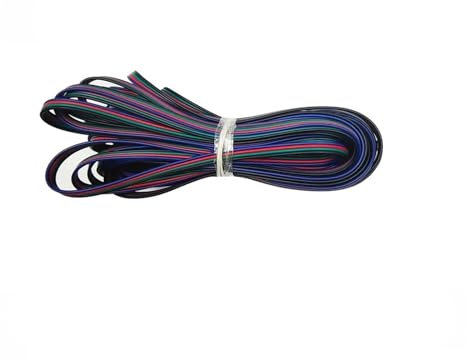 Cavi elettrici leggeri 22AWG 2 pin 3 pin 4 pin 5 pin 6 pin Cavo di prolunga for connettori da 5 metri a 50 metri(4pin,50meter)