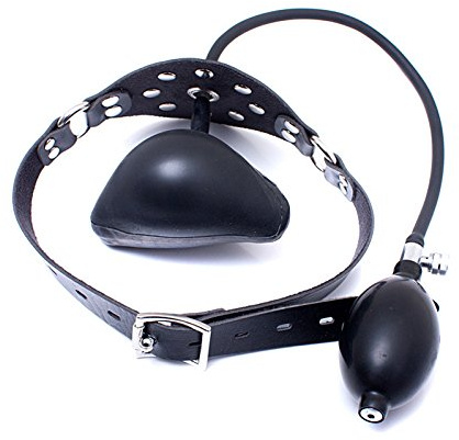RTNPKLA Bâillon gonflable for sexe, bâillon buccal BDSM, bâillon boule avec valve de gonflage, bâillon gonflable SM, jouets sexuels de bondage SM for hommes, femmes et couples