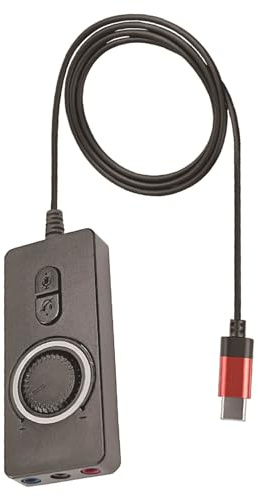 Tarjeta de sonido externa multifuncional para PC, dispositivos móviles, Plug and Play, adecuada para aplicaciones de transmisión en casa