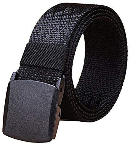 Fairwin Cintura Tattica in Tela in Stile Militare da Uomo, Tessuto in Nylon Cintura con Fibbia in Confezione Regalo