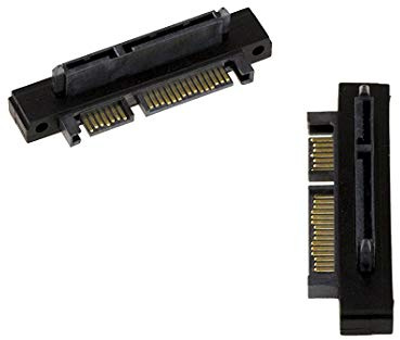 KALEA-INFORMATIQUE Conector angular SATA, 90° SATA 22 (15+7) Macho a Hembra