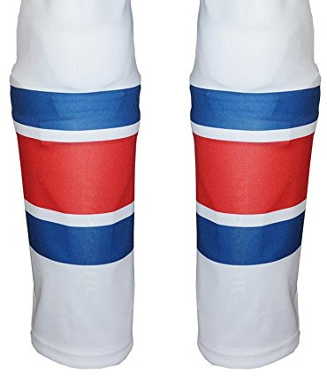 STEEL Eishockey Stutzen Sublimiert NYR Weiss