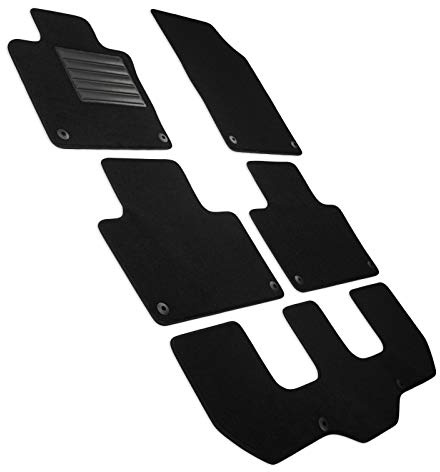 MDM SP-5155 Fußmatten Velours Autoteppich passend für Volvo XC90 II 7 Sitzer (auch Plug-in und Mild Hybrid) 2015>