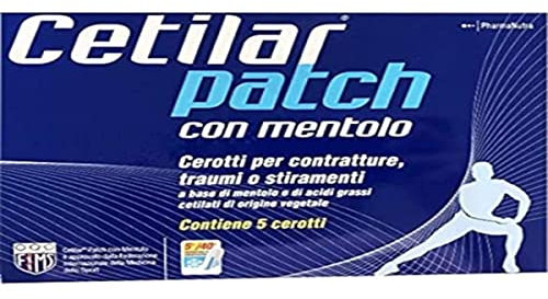 PHARMANUTRA Suplemento dietético Cetilar Patch Mentol, Multicolor, 1 unidad (5 Parches)