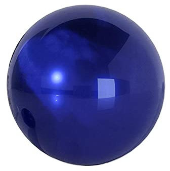 Edelstahl Dekokugel, 300 mm [1 Stück] Hohlkugel, Rundkugel, Edelstahlkugel, Metallkugel, Hohlkugel-Navy blau