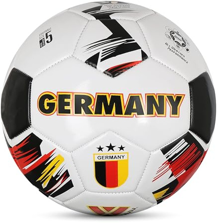 Vizari Country Soccer Ball – Größe 3,4,5 für Kinder, Jugendliche, Erwachsene | Praxis & Match Fußball: USA, Mexiko, Argentinien, Brasilien, Deutschland, Portugal, England