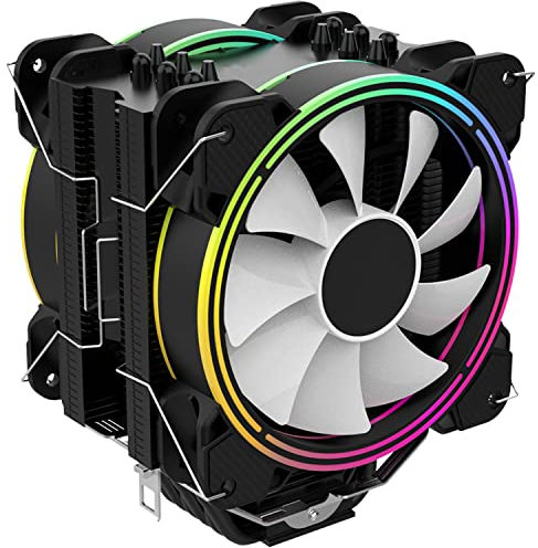 Simpletek Disipador Juegos RGB Con Ventilador Para CPU | Socket: 1155 1150 1151 AM2 1851