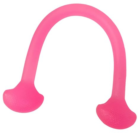 Jopwkuin Espansore Toracico, Fascia di Resistenza in Silicone con Una Parola Elasticità Regolabile Durata Multifunzionale Leggero per Lo Stretching (Rosa)