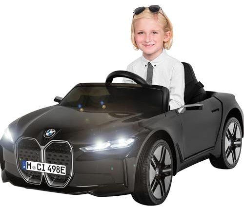 Actionbikes Motors Kinder Elektroauto BMW i4 | 2,4 Ghz Fernbedienung - Lizenziert - Kinderauto elektrisch - Elektrofahrzeuge - Spielzeugauto - Elektro Auto für Kinder ab 3 Jahre (BMW i4 Premium)
