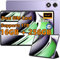 Tablet Android de 10,1 pulgadas 16 GB + 256 GB, Octa-Core, 1TB TF Extend,2,5 GHz, tarjeta SIM dual, cámara de 8 MP+13 MP, 4G LTE, WiFi, Type-C (morado)