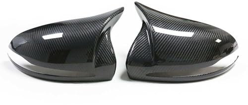 Rückspiegel Abdeckung Für Benz Für W205 X205 Für W222 W213 Für C63 S63 E63 Für AMG 2014-2018 Spiegel Abdeckung Carbon Side M Look Rückansicht Kappen Auto Spiegelkappen(Size:Right Driver)