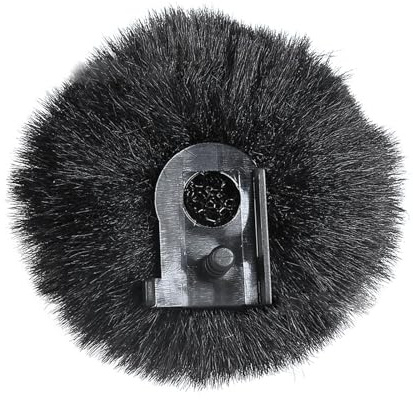SPONGL Windschutzscheiben-Muff, Lavalier-Mikrofon, Outdoor, künstlicher pelziger Windschutz für Lark 150 Lavalier-Mikrofon, pelzige Windschutzscheibe