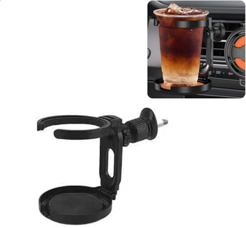 ZDHXZYQ Auto Getränkehalter für Ford Tourneo Connect Tourneo Courier Tourneo Custom, FaltbarAuto Becherhalter, für Auto Aschenbecher Kaffeebecher Getränkedose Wasser in Flaschen,C-Black
