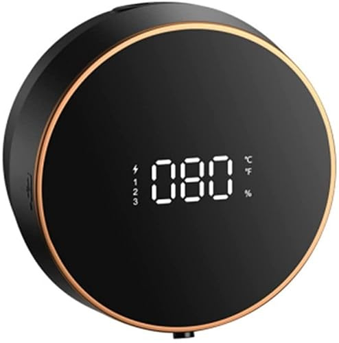 Distributeur de savon mural Désinfectant automatique for les mains distributeur de savon en mousse domestique capteur sans poinçon salle de bain lavage des mains Distributeur de savon de bain à bouton