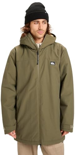 Quiksilver Overcast 3K - Chaqueta Parka para Hombre (Paquete de 1)