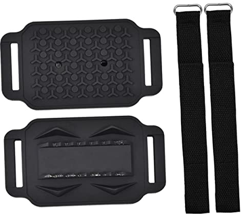 BCOATH Anti rutsch Eisgriffe Schuhspikes mit Zähnen rutschfeste Gummi schuhüberzüge Langlebige Eisspikes für Wandern Klettern Eisfischen Elastisch Tragbar für Schuhe und Stiefel