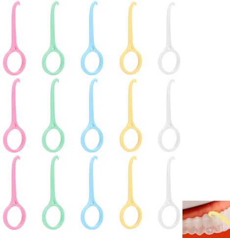 15 attrezzi per la rimozione di allineatori, strumento di rimozione dei denti invisibile, estrattore orale correttore orale, estrattore per la cura orale, pulizia dei denti, strumento di rimozione