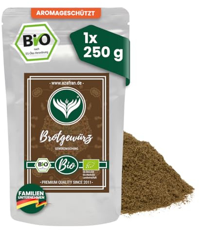 Azafran BIO Brotgewürz - Brot Gewürz/Gewürzmischung 250g