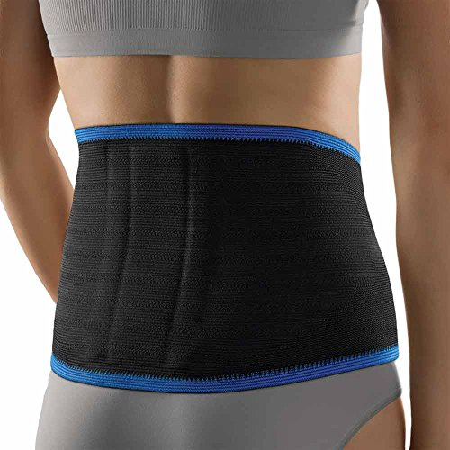 Bort ActiveColor Rückenbandage Halswibel Rücken Stütze Aktiv Bandage, schwarz, M