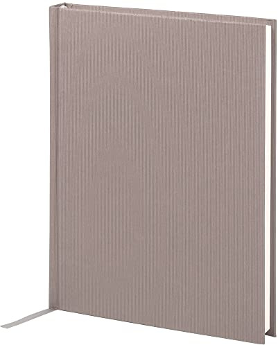 Rössler SOHO Notizbuch A5 punktkariert| Notebook A5 | Bullet Journal A5 | A5 Notizbuch gebunden | Notizbuch dotted | Kladde in DIN A5 | 1 Stück | Farbe: Grau | Taupe | Dotted Journal für Bullet Journaling, Planung, Skizzen, To-do-Listen und Notizen