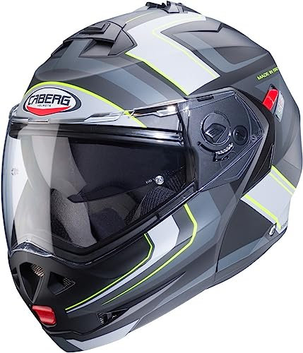 Caberg Duke X Tour Klapphelm, grau/gelb, XS (53/54)