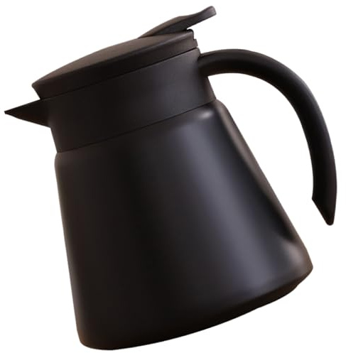 Naisicatar Thermos Flask 680ML Stainless Steel Vacuum Flask Leakproof Thermal Teapot Double-Walled Vacuum Flask Water Carafe Keep Cold/Warm 12-24 Hours for Water, Tea, Coffee, Beverages