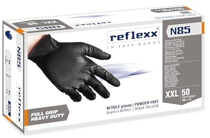 Reflexx N85b Guanti Unisex - Adulto (Pacco da 50)
