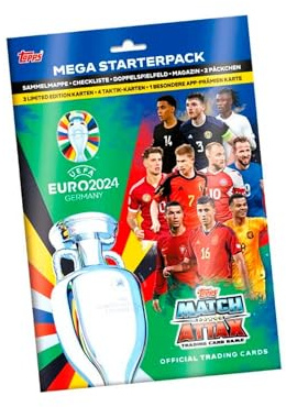 TOPPS Euro 2024 Starter Pack Mit Match Attax-Karten