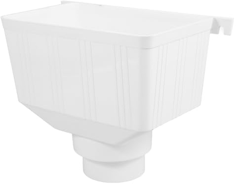 Healvian Tuyau De Descente De Gouttière Universel Adaptateur En Pvc Connecteur De Drainage Extérieur