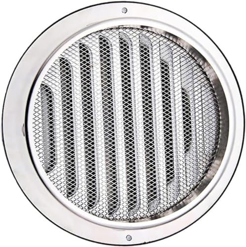 SHYLAC Continuous Soffit Vent Outlet Hood Balloon Stand Air Vent Covering Vent Caps Chimney Pipe Vent Hood Rain Hat Ventilation Hood Exhaust Pipe Rainproof 304 Stainless Steel Ceiling