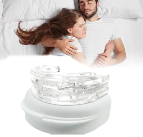 Sleepzee Mouthpiece, Anti Snoring Mouthpiece, Anti Snoring Mouthguard per dormire, Dispositivi anti russamento regolabili, Russare per uomini e donne (1pz)