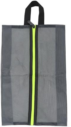 Amexo Schuhbeutel Reise, Wasserdicht Schmutzabweisende Schuhtasche TPU mit Reißverschluss für Damen und Herren (M)